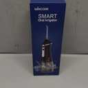 Water Dental Flosser, Portable Oral Irrigator with 300ML Water Tank, IPX7 Waterproof, Rechargeable, 4 Modes for Deep Teeth Cleaning, Travel-Friendly (Black)