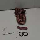 Jumbo Heatless Hair Curler Set-Satin Heatless Curls Overnight, Jumbo Curling Rod Headband, No Heat Curlers To Sleep in (Brown)