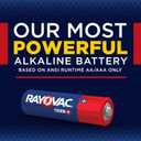Rayovac Fusion AA Batteries (16 Pack), Double A Alkaline Batteries