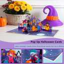 Magic Ants Halloween Pop Up Cards 3 Pack  Haunted House, Pumpkin Graveyard, and Food Truck  3D Greeting Cards with Envelopes and Notecards for Kids, Adults, Halloween Birthday & Trick or Treat Gift