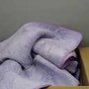 DweIke Super Soft Purple Rugs for Bedroom, 5x7 Lavender Area Rug for Living Room, Washable Modern Memory-Foam Carpets for Kids Boys Girls Dorms Nursery Classroom Home Decor