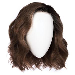 Dress Me Up Shoulder-Length Pageboy Layered and Wavy Wig by Hairuwear, Average Cap, GF4-6 Black Coffee