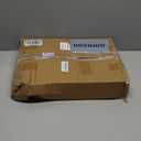 TV Tray Side Table Sofa Tray for Couch Heavy Metal Base Swivel/Adjustable Height, Sofa Bed Bathroom Living Room, Study TV Tray C Shaped End Table Food Snack Trays for Eating Small Spaces (11.8*15.7 in, Brown)