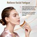 9 x NTIERA New Lymphatic Contour Face Brush,2026 Jawline Sculpting Lymphatic Drainage Massager,Dry Brush Facial Tool for Puffiness Detox & Glow,Manual Skincare Brushs,Ultra Soft PBT Bristles