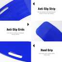 YHK Transfer Board and Slide Board for Transferring, Sliding Board Transfer to Wheelchair, Sliding Transfer Board Transfer to Bed, Car, 26.7*7.7*0.47", Hold up to 440 lbs, with Slide Sheet 16*24"