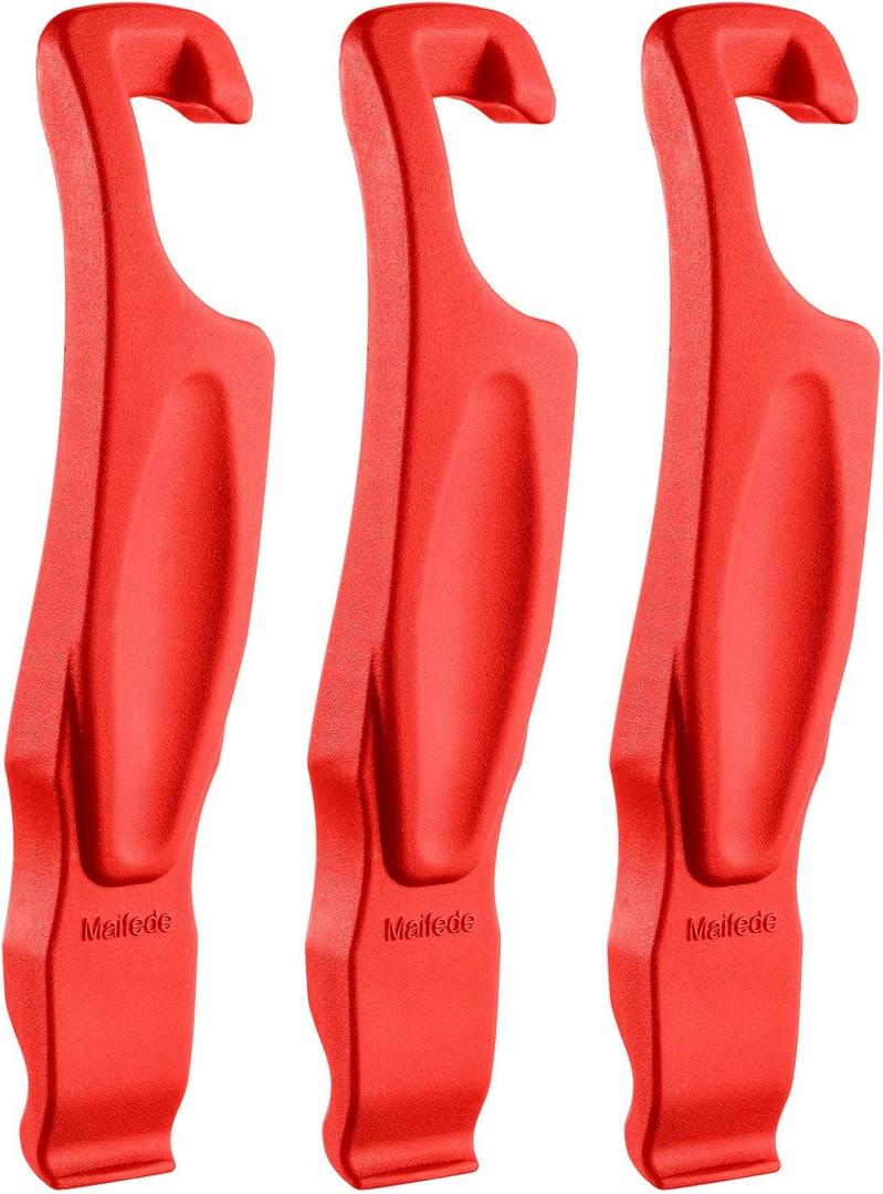 Bicycle Tire Levers - Ultra Strong Tire Removal Tool for Road or Mountain Bike Tires (3 Pack)