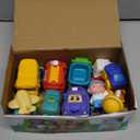 ALASOU 12 PCS Soft Rubber Car Toys for 1 Year Old Boy with Playmat/Storage Bag|1 Year Old Boy Gifts|1st Birthday Gifts for Toddler Toys Age 1-2|Baby Toys 12-18 Months