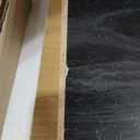 Modway Nolan Tall Arched Storage Display Cabinet in Black - 74 Inch Arch Bookshelf with Open and Closed Shelving - Modern Accent Cabinet for Living Room, Dining Room