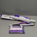 Swiffer PowerMop Multi-Surface Mop Kit for Floor Cleaning, Includes PowerMop, 2 Mopping Pad Refills, 1 Cleaning Solution with Fresh Scent and 2 Batteries (Purple and White)