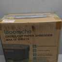 Woolsche Paper Shredder,10-Sheet Cross Cut with 3.43-Gallon Basket, P-4 Security Level,3-Mode Design - Shreds CD and Credit Card,Durable,Fast and Jam Proof for Home Office (ETL Certified)