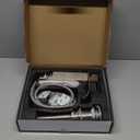 Herogo Bathroom Sink Faucet 1 or 3 Holes, Brushed Nickel Bathroom Faucet with Pop-up Drain, Hooks & Water Supply Hoses, Stainless Steel, Single Handle, for Vanity RV Farmhouse