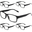 Gaoye Professional Reading Glasses for All Day - Computer Readers with Blue Light Protection - Value Pack