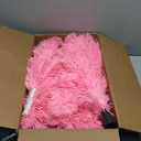 Pink 3ft Christmas Tree with Lights, Small 36inch Artificial Tree Mini Table Top Decorations, Xmas Desk Tree with 80 Colored Lights, 200 Branch, Holiday Decor for Home,Indoor Office Tabletop