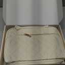 Bible Journaling Kit  Quilted Bible Cover Case for Women, 31 Highlighters, 75 Tabs, Bible Study Supplies & Christian Gift for Women and Teens (Shoulder Strap, Beige)