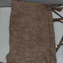 Chair Cushions for Dining Chairs, Non Slip Chair Pads with Ties and Washable Covers, Memory Foam Kitchen Chair Cushions Set of 4, 16"X16"X2.5", Brown