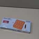 DOMMIA Panel Grow Light for Indoor Plants, 20W Ultra-Thin Full Spectrum LED Grow Light for Shelf & Cabinet, Dimmable with 6/12/16H Timer, Warm White, 1-Pack