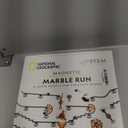 National Geographic Magnetic Marble Run - 75-Piece STEM Building Set for Kids & Adults with Magnetic Track & Trick Pieces & Marbles for Building A Marble Maze, STEM Project