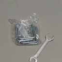 4 Pcs M8 Square U Bolts 2-1/2 Inch Wide, 5/16" x 2-1/2"W x 4" L Stainless U Bolt Heavy Duty with Nuts, Bolt Plate and Washers (4, M8 x 2-1/2"W x 4" L)