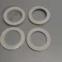 Xuniea 5 Rolls of Vinyl Tape Masking Tape Automotive Car Auto Paint for Curves, High Temperature Vinyl Low Tack(White,1/16, 1/8,1/4, 1/2, 3/4 Inch)