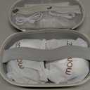 Momcozy M5 Hands-Free Wearable Breast Pump, Double-Sealed Flange for Baby-Like Comfort, 3 Modes & 9 Suction Levels, Portable Electric Pump  24mm, 2-Pack Quill Gray