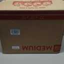 SNSLXH 5 Pack Stackable Closet Storage Basket, Multifunctional & Foldable Closet Organizer for Bathroom Kitchen Laundry Room Wardrobe Storage, Space-Saving Clothes Storage Drawer Organizer, White