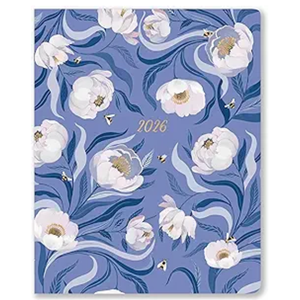 High Note 2026 Monthly Planner, 12Month Calendar Book with Flexible Softcover, 2026 Planner with Goals and Project Pages, 7.75" x 9.75", Garden Bee