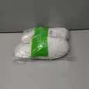 ULTRAIDEAS Women's Fuzzy Slip-on Slippers, Cozy Indoor House Shoes with Memory Foam (White, XL)