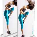 Bluesun 2 Pack -4x8 Picture Frame, Clear Acrylic Display,Sign Holder,Tabletop Photo Frame,Modern Home Picture Frame Decorative Painting