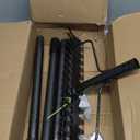 63'' Bow Rake 17 Tines Metal Head Rakes with Stainless Steel HandleHeavy Duty Garden Rake for Loosening Soil Gathering Leaf Leveling Lawn Farming Land Management Yarn Thatch Rake