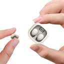 Smallest Invisible Mini Earbuds Wireless Bluetooth, Low Profile Micro Tiny Discreet Hidden Earbuds for Work, Small Headphones, Invisible Sleep Wireless Earphone IPX5 Waterproof for Small Ear Canals (Skin)