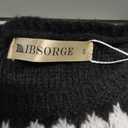 Libsorge Womens Oversized Cute Striped Sweaters for Women Fall Winter 2025 Trendy Outfits Ladies Dressy Casual Chunky Knit Cozy Color Block Crew Neck Long Sleeve Sweater Pullover Jumper Top Black S