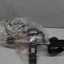 Folding Exercise Bike Pedal Exerciser Portable Desk Bike with LCD Display for Arms and Legs Workout (GRAY)