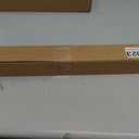 Ceiling Fan Extension Rod,Ceiling Fan Downrod with Ball Head,Downrod Extension for Fan, Outside Diameter, Boom Suitable for a Wide Range of (black, 18 Inch)
