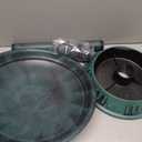 Alpine Corporation | 25" Tall Outdoor Birdbath with Planter Yard Statue, Green  Stunning Garden Accent to Attract Birds  Durable Polypropylene Construction for Patio, Deck, or Yard