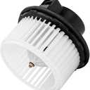 AC Heater Blower Motor 700164 Replacement for 07 08 09 10 11 12 13 14 Chevy Silverado, Tahoe, Avalanche, Suburban, Escalade, ESV, GMC Sierra, Yukon Replaces # 15-81683, 22741027, 20760618 Front w/ATC