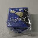 2025 Graduation Party Supplies Kit: Blue-Themed Congrats Grad Decorations with Disposable Dinner & Dessert Plates, Napkins for 50 Guests - Graduation Party Decorations