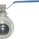 VARMHUS Full Port Ball Valve S304 Stainless Steel 304 Heavy Duty for Water, Oil, and Gas,1000WOG (1-1/4")