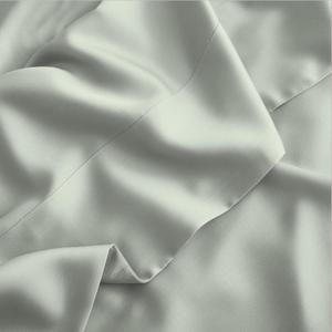 DOZ Flat Sheet, 100% Viscose derived from Bamboo, Organically Grown, Buttery Soft, Cooling Sheets, High GSM, 1 Top Sheet Only (Sage, Twin/Twin XL)