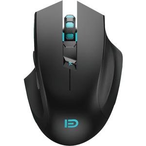 Granvela Noiseless Wireless Mouse,Forter i720 Ergonomic Silent Mouse for Gaming and General Use - 2 Side Buttons - Black