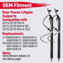 Power Rear Liftgate Struts Compatible with RAV4 2013-2018, 1 Pair Electric Trunk Struts Lift Support, 2Pcs Tailgate Power Shock Support Replacement 6892009010 6891009010