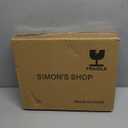 SIMON'S SHOP Picture Frames 8x10 for Wall and Tabletop, Black Octagon Frame with 8x10 Oval Photo Opening, Vintage Traditional Home Room Decor