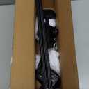 Large Wall Candle Holder Set of 2 Twisted Candle Sconces Wall Mount Metal Candle Holders Decor for Bedroom Dining Room 23.5" (Black)