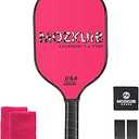 Pickleball Paddle, T700 Carbon Fiber Surface, Lightweight 16mm Professional Pickleball Racquet for Control