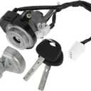 No.81900D3E00/DK367 Ignition Lock Cylinder for Hyundai Tucson 2015-2021 1.6L 2.0L 2.4L Ignition Switch Door Lock Cylinder Metal