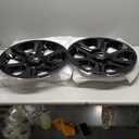 17 inch Hubcap Wheel Skin Covers Compatible with 2014-2024 Toyota 4Runner SR5, Durable ABS Plastic Rim Covers (Set of 4), Fit for Standard Wheels - Snap On Tire Cover Replacement (Glossy Black)