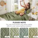Comfort Spaces Twin Quilt Set Modern Reversible Diamond Coverlet Twin Bedding Set Cozy Quilted Winter Layer, All Season Lightweight Soft Twin Size Quilt, Kienna, Twin/Twin XL Olive Green 2 Piece