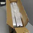 3ft Aluminum Folding Picnic Table - Lightweight & Portable Outdoor Table with Adjustable Height, Storage Net for Camping, Backyard, RV Trips (35" x 16" x 27.5")