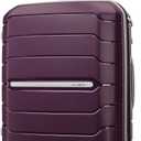 Samsonite Freeform Medium Luggage with Dual 360 Spinner Wheels - Checked Suitcase - TSA Lock, Airline-Approved - Lightweight Durable Polypropylene Expandable Hardshell - Amethyst Purple