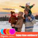 2 x Reusable Hand Warmers, Pocket Heat Packs - Fast Heating & Long-Lasting Cycle Heat Packs for Outdoor Camping, Hiking & Golf - Compact Pocket-Sized Warmers