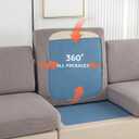 Stretch Couch Cover for Sectional Sofa - Multiple Patterns & Colors,Sofa Cover Design for L-Shaped Couches (1 Pcs)
